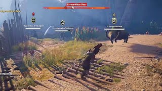 EASIEST Way To Kill The EryManthian Boar Using Other Mercenaries [upl. by Swan557]