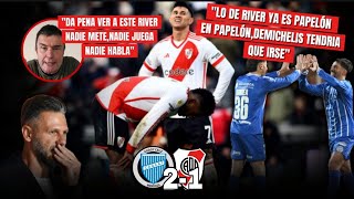 Costafebre y Chattas re calientes Godoy Cruz vs River 22 [upl. by Asirac717]