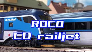 ROCO CD railjet レイルジェット エルマートレイン ElmerTrain HOゲージ製品紹介 [upl. by Ielak83]