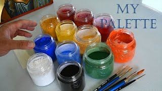 Colors for Painting with Tempera [upl. by Micky]