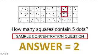 Concentration Test Questions and Answers IQ TEST [upl. by Gilpin474]