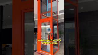 MATIZ Pitless Home Lift with aluminum shaft [upl. by Enitnatsnoc]