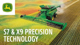 Integrated S7 amp X9 Combines Precision Technology  John Deere [upl. by Ardnekat]