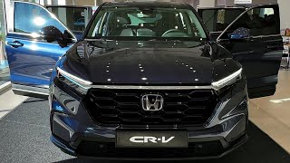 2024 Honda CRV  First detailed look [upl. by Oesile]