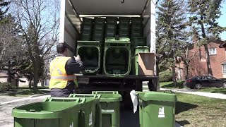 New Green Bin deliveries and collection [upl. by Sible]