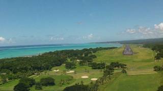 APIA arrival RWY 08 approach [upl. by Wallas91]