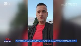 Vanessa uccisa dal suo stalker un agguato premeditato  La vita in diretta 21122023 [upl. by Unhsiv217]