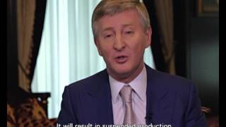 Rinat Akhmetov A HAPPY DONBASS IN UNITED UKRAINE [upl. by Adnilav]