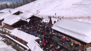 Aprés Ski in Wagrain Almstadl 1700m Seehöhe [upl. by Ennagroeg14]