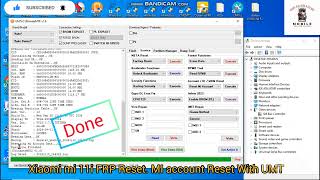 Xiaomi mi 11i MI account amp FRP Reset With UMT [upl. by Caterina]