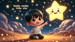 Twinkle Twinkle Little Star  Soothing Bedtime Song for Kids  Relaxing Nursery Rhymes [upl. by Lougheed743]