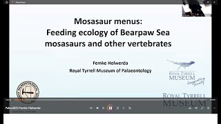 Dr Femke Holwerda Mosasaur menus Feeding ecology of Bearpaw Sea mosasaurs and other vertebrates [upl. by Yecies]