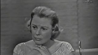 Whats My Line  June Allyson Martin Gabel panel May 22 1960 [upl. by Letsirk]