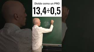 DIVIDIENDO INTELIGENTEMENTE NÚMEROS DECIMALES Matemáticas Básicas [upl. by Chabot]