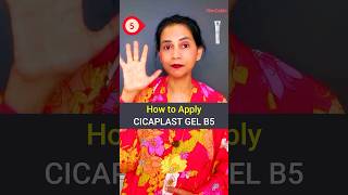 Right Way to APPLY Cicaplast GEL B5 [upl. by Marashio]