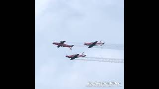 Royal Australian Air Force Roulettes Aerobatic Team Singapore Airshow [upl. by Shawna]