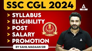 SSC CGL 2024  SSC CGL Syllabus Post Salary Eligibility Promotion  Full Details [upl. by Inglebert634]