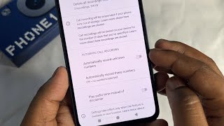 How To Call Record in CMF Phone 1  CMF Phone 1 me auto Call Recording Kaise Kare [upl. by Ydospahr]