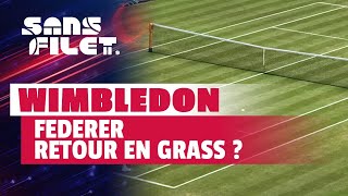 🎾 Tennis ATP Wimbledon 2021  Roger Federer retour en grass [upl. by Petronia]