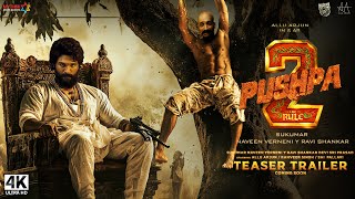 Pushpa 2  The Rule  Final Hindi Trailer 2024  Allu Arjun Fahadh Rashmika  Sukumar  DSP [upl. by Airamana]