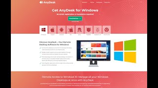 How to Install ANYDESK in Windows OS  108187 [upl. by Queena]