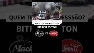 Arrancada de Caminhões Modificados  3000 HP Turbo  Mack Vs Peterbilt  55 Toneladas shortsfeed [upl. by Fidel114]