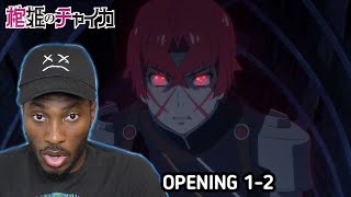 Hitsugi no Chaika Opening 12 Reaction  Anime Op Reaction [upl. by Atinrehs]