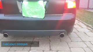 Audi A4 B6 with 3quot downpipe [upl. by Conger943]