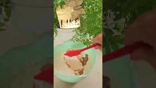 Ice cream only cream and schokobananenrecipes shotsvideo noadditives homemade simple quick [upl. by Zerep]