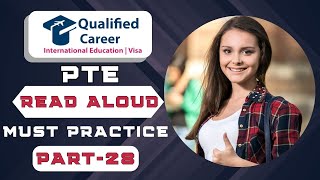 PTE Read Aloud Must Practice  PART  28 May 6 2024  Qualified Career [upl. by Skier]