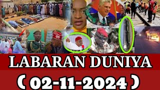 LABARAN DUNIYA NA SAFIYAR YAU ASABAR 02112024 AREWA RADIO AFRICA HAUSA TV BBC HAUSA [upl. by Hekker]