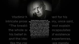 Vladimir Nabokov RussianAmerican novelist and poet shorts quotes youtubeshorts motivation [upl. by Okim]