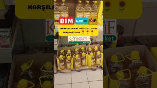 Bim ŞokA101 ve Tarım Market Yağ Fiyat instagram keşfet shorts fyp ankara reels reklam değil [upl. by Suaeddaht]