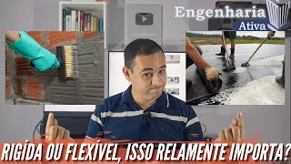 IMPERMEABLIZAÇÃO RIGÍDA OU FLEXÍVEL isso É INVENÇÃO [upl. by Cheke]