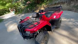 Honda Rancher 420 4x4 Upgrades For Normal Trail Riding [upl. by Euton]