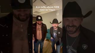 Koe Wetzel talks NFR koewetzel roydinges [upl. by Meier]