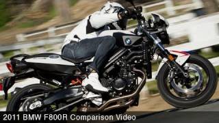 MotoUSA Middleweight Street Bike Shootout 2011 BMW F800R [upl. by Renault]