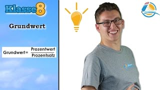 Prozentrechnung Grundwert  Klasse 8 ★ Wissen [upl. by Harac835]