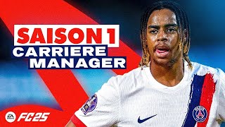 🔴🔵2 PS5  FIFA 25  CARRIÈRE MANAGER PSG [upl. by Ydennek]