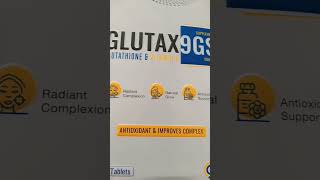 Glutax9GS  Glutathione amp Vitamin C Combo For Complete Body Whitening Tablets  Review amp Uses [upl. by Ahsyak]