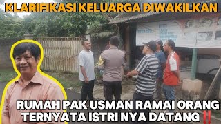 ISTRI NYA DATANG⁉️ LALU KLARIFIKASI SOAL KISAH PAK USMAN [upl. by Nitsyrk563]