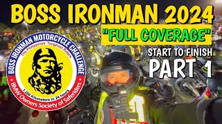 BOSS IRONMAN 2024 FULL STORY  START TO FINISH PART 1 [upl. by Frederic]