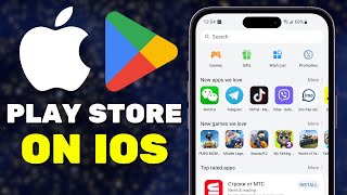 How To Download Google Play Store Apps on your iOS Device  Play Store on iPhoneiPad 2024 [upl. by Weintrob368]