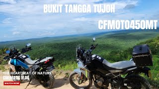 Ride to Bukit Tungga Tujoh  CFMOTO 450MT  POV  4K [upl. by Nashbar450]