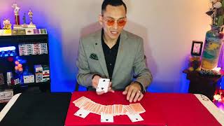 Deuces Super Extreme Card Magic from Juan Tamariz  Mnemonica [upl. by Yand]