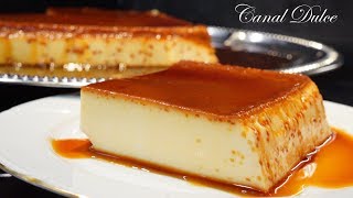 FLAN DE LECHE CONDENSADA SUPER DELICIOSO Y FÁCIL [upl. by Razaele453]