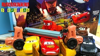 Carros de Carrera para niños  Pista de Coches CARS 3 TRACTOR TIPPIN TRACK SET [upl. by Gideon104]