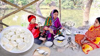 এই শীতের ঠাণ্ডায় বানিয়ে নিন নতুন ধরণের সুজির পিঠা মুখে দিলেই মিলিয়ে যাবেbengali pitha recipe [upl. by Nauq]