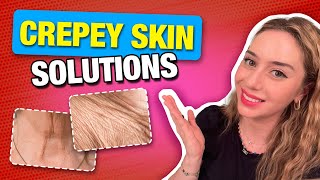 How To Prevent amp Treat Crepey Skin from a Dermatologist  Dr Shereene Idriss [upl. by Ynnaj928]