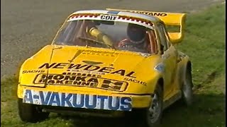 European Rallycross 1985 Estering Buxtehude Germany Division 2 Highlights Schanche Alamaki Arnesson [upl. by Kresic]